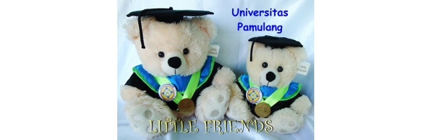 Boneka Wisuda Universitas Pamulang